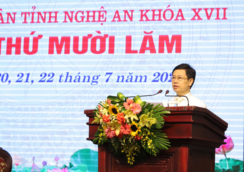 Khai mạc kỳ họp thứ 15 - Hội đồng Nhân dân tỉnh Nghệ An khóa XVII, nhiệm kỳ 2016 - 2021